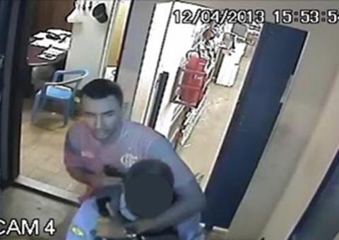 Delegado pede ajuda da população para identificar homens que assaltaram loja no bairro Educandos